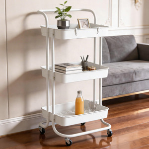 Dailora Multipurpose Trolley with Wheels 3-Tier