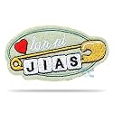 Daily Crafts Embroidered Patch, Iron-on Patch DIY Clothes Sticker Trim Embellishments Applique (Colorful Jias)