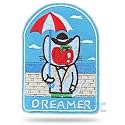 Daily Crafts Embroidered Patch, Iron-on Patch DIY Clothes Sticker Trim Embellishments Applique (Dreamer)