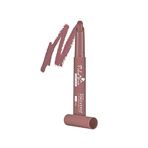 daily life forever52 velvet rose matte long-lasting crayon lipstick enriched with rose oil - hydrating bold lip color with silky finish look -pansy  nudes