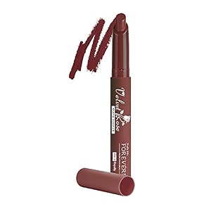 daily life forever52 velvet rose matte long-lasting crayon lipstick enriched with rose oil - hydrating bold lip color with silky finish look -la perla  pinks