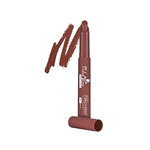 daily life forever52 velvet rose matte long-lasting crayon lipstick enriched with rose oil - hydrating bold lip color with silky finish look -petunia  browns