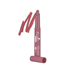 daily life forever52 velvet rose matte long-lasting crayon lipstick enriched with rose oil - hydrating bold lip color with silky finish look -camellia  pinks