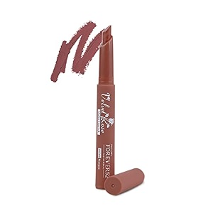 daily life forever52 velvet rose matte long-lasting crayon lipstick enriched with rose oil - hydrating bold lip color with silky finish look -margos  pinks