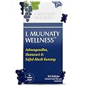 Daily Wellness Ashwagandha Gummies for Men & Women | Stress Relief, Energy & Vitality Support | Mixed Fruit Flavor | No Added Sugar | Vegan | Gluten Free | 30 Gummies | Ashwagandha, Shatavari & Safed Musli 30 *2 =