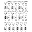 Dailyacc Magnetic Necklace Clasps and Closures - Safety 14 K Gold and Silver Jewelry Converters for Bracelets Chain Extender