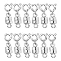 Dailyacc Magnetic Necklace Clasps and Closures - Safety 14 K Gold and Silver Jewelry Converters for Bracelets Chain Extender