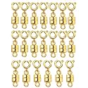 Dailyacc Magnetic Necklace Clasps and Closures - Safety 14 K Gold and Silver Jewelry Converters for Bracelets Chain Extender