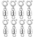 Dailyacc Necklace Clasps and Closures - Safety 14 K Gold and Silver Jewelry Converters for Bracelets Chain Extender