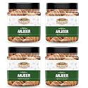 DailyHerbs Premium Afghani Anjeer - (250g Jar*4) 1kg | Dried Figs | Natural, Rich in Iron, Fibre &amp; Vitamins Fig/Afghanistan Anjir Dry Fruit Jar Pack.