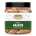 DailyHerbs Premium Afghani Anjeer - 250gram Jar | Dried Figs | Natural, Rich in Iron, Fibre &amp; Vitamins Fig/Afghanistan Anjir Dry Fruit Jar Pack.