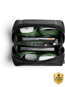 dailyobjects black ripstop vault tech organiser - small