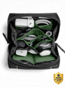 DailyObjects Black Ripstop Vault Tech Organiser - Medium