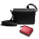 DailyObjects Box Shoulder Sling Crossbody Bag for Women | Solid Stylish Vegan Leather Purse For Girls | Durable Detachable &amp; Adjustable Strap | Full Size Envelope Flap With Magnetic Closure