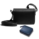 DailyObjects Box Shoulder Sling Crossbody Bag for Women | Solid Stylish Vegan Leather Purse For Girls | Durable Detachable &amp; Adjustable Strap | Full Size Envelope Flap With Magnetic Closure