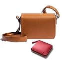 DailyObjects Box Shoulder Sling Crossbody Bag for Women | Solid Stylish Vegan Leather Purse For Girls | Durable Detachable &amp; Adjustable Strap | Full Size Envelope Flap With Magnetic Closure