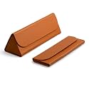 DailyObjects Leather Foldaway Slim Eyewear/Sunglass Case - A Classic and Protective Companion for Your Sunglasses