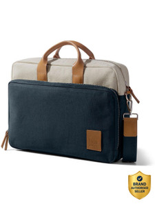 dailyobjects men  women white blue messenger bag