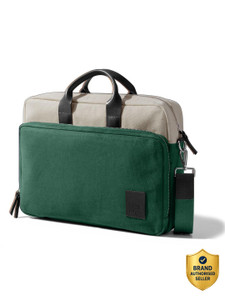 dailyobjects men  women white green messenger bag