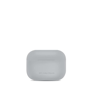 dailyobjects soft silicone skin case cover for airpods pro  highly protective - support wireless charging - shock-absorbing color - grey