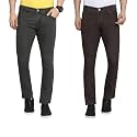 DAIS Men39s Stretchable Slim Fit Mid Rise