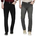 DAIS Men39s Stretchable Straight Fit Mid Rise