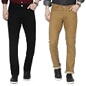 DAIS Men39s Stretchable Straight Fit Mid Rise