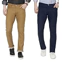 DAIS Men39s Stretchable Straight Fit Mid Rise