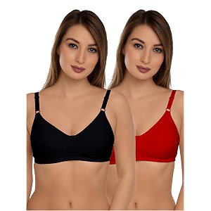 Daisy DEE Womens Cotton Seamed Non-Wired Regular