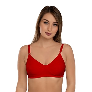 Daisy DEE Womens Cotton Seamed Non-Wired Regular