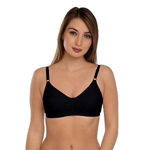 Daisy DEE Womens Cotton Seamed Non-Wired Regular
