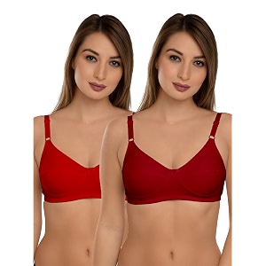Daisy DEE Womens Cotton Seamed Non-Wired Regular