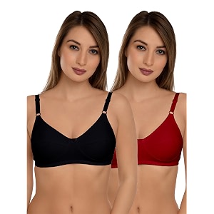 Daisy DEE Womens Cotton Seamed Non-Wired Regular