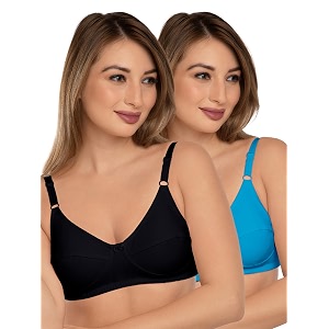 Daisy DEE Womens Cotton Seamed Non-Wired Regular