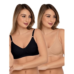 Daisy DEE Womens Cotton Seamed Non-Wired Regular