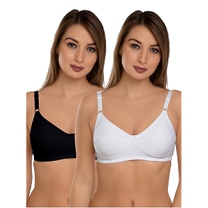 Daisy DEE Womens Cotton Seamed Non-Wired Regular