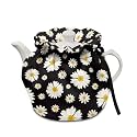 Daisy Tea Cosy for Teapots Washable Heat Preservation Tea Pot Dust Cover Tea Kettle Quilt for Home Kitchen Decorative Accessories