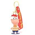 Daiyamondo Creative Amazing Elegant 3D Silicone Premium Key rings With Long Bow Suitable For Car Bike Keychains, Bag Charms, Gifts, Bag Pendant