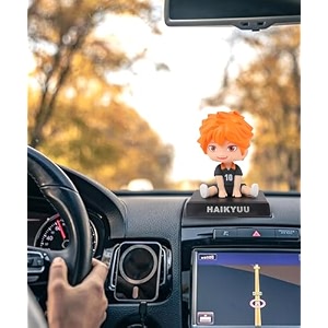 daiyamondo super hero anime action figure bobble head for car dashboard office amp study table decoration for everyone orange haikyu