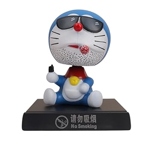 daiyamondo super hero anime action figure bobble head for car dashboard office amp study table decoration for everyone cool dora