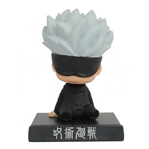 daiyamondo super hero anime action figure bobble head for car dashboard office amp study table decoration for everyone black eye close
