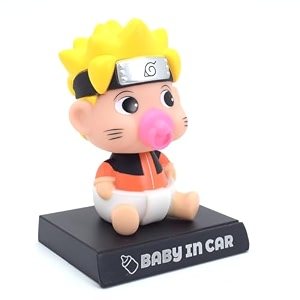 daiyamondo super hero anime action figure bobble head for car dashboard office amp study table decoration for everyone baby naru