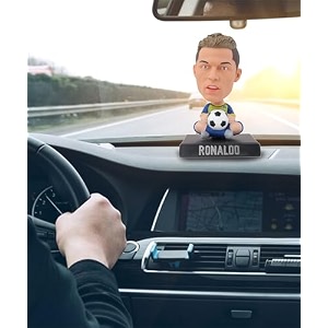 daiyamondo super hero anime action figure bobble head for car dashboard office amp study table decoration for everyone blue yellow ronaldo