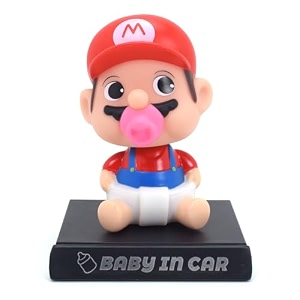 daiyamondo super hero anime action figure bobble head for car dashboard office amp study table decoration for everyone baby red mar