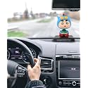 Daiyamondo Super Hero Anime Action Figure Bobble Head for Car Dashboard Office &amp; Study Table Decoration for Everyone (Blue Shin)