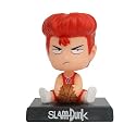 Daiyamondo Super Hero Anime Action Figure Bobble Head for Car Dashboard Office &amp; Study Table Decoration for Everyone (Red Angry Basket)