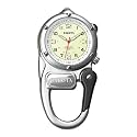 Dakota Mini Clip Pocket Watch with LED Flashlight Clip-On Watch, Water Resistant