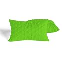 DAKSH Premium Quilted Bed Pillows for Sleeping Microfiber Filler Soft and Luxurious for Back Sleepers and Side Sleepers, Set of 2 King Size, 20" x 36", Mint Green