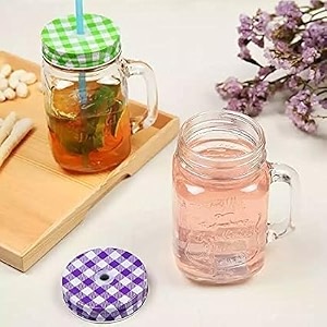 mug with straw and lid coffee cup sipper glass with straw mug with straw coffee cup with lid tumbler with straw glass sipper with straw mason jarspack of 1