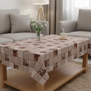 Dakshya Industirs PVC Waterproof Table Cover 36x54